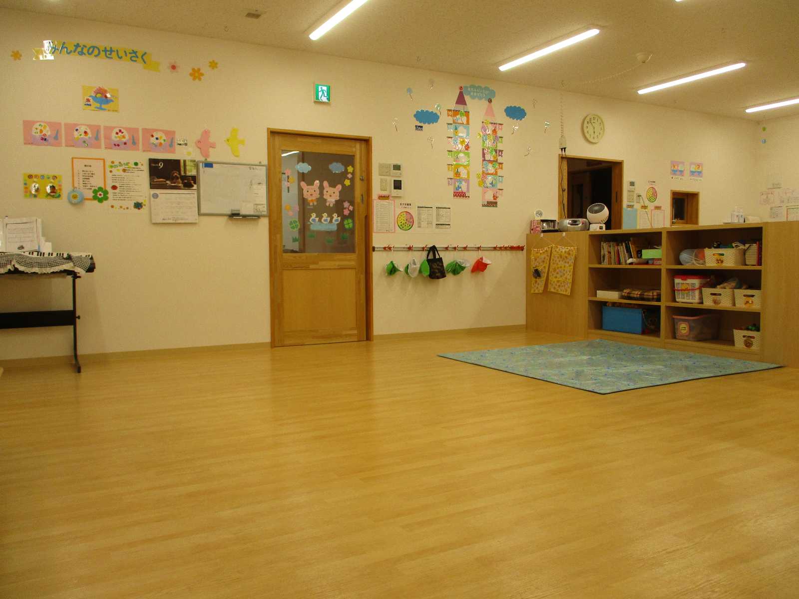 1-2歳児保育室。(別の方向から撮影)