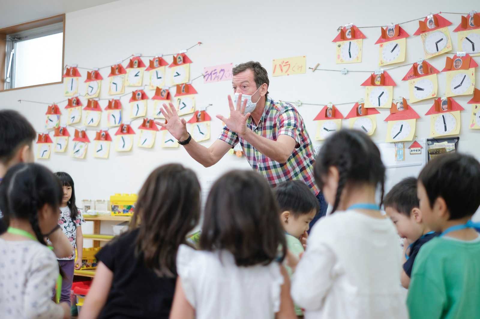 園内で習い事!英語教室&体操教室