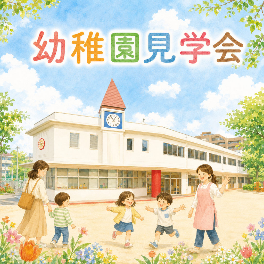 ☆見学会☆（令和９年度　新入園児・未就園児クラス対象）