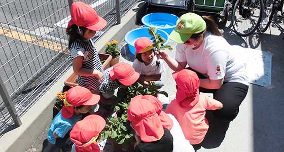 足立梅島雲母保育園の画像