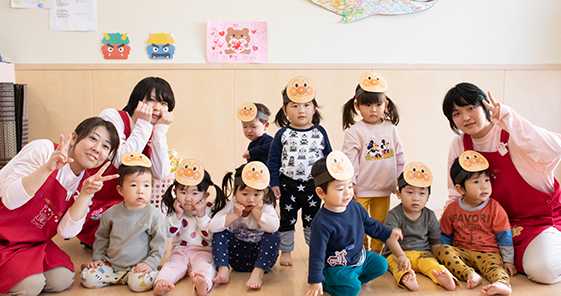 相模原古淵雲母保育園の画像