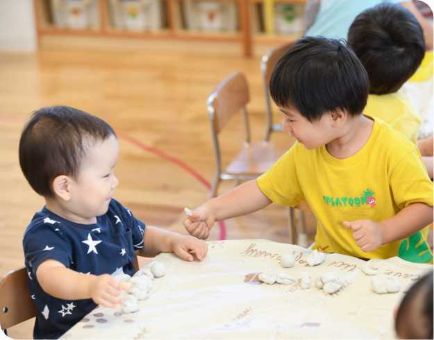 自分で考え、行動する子